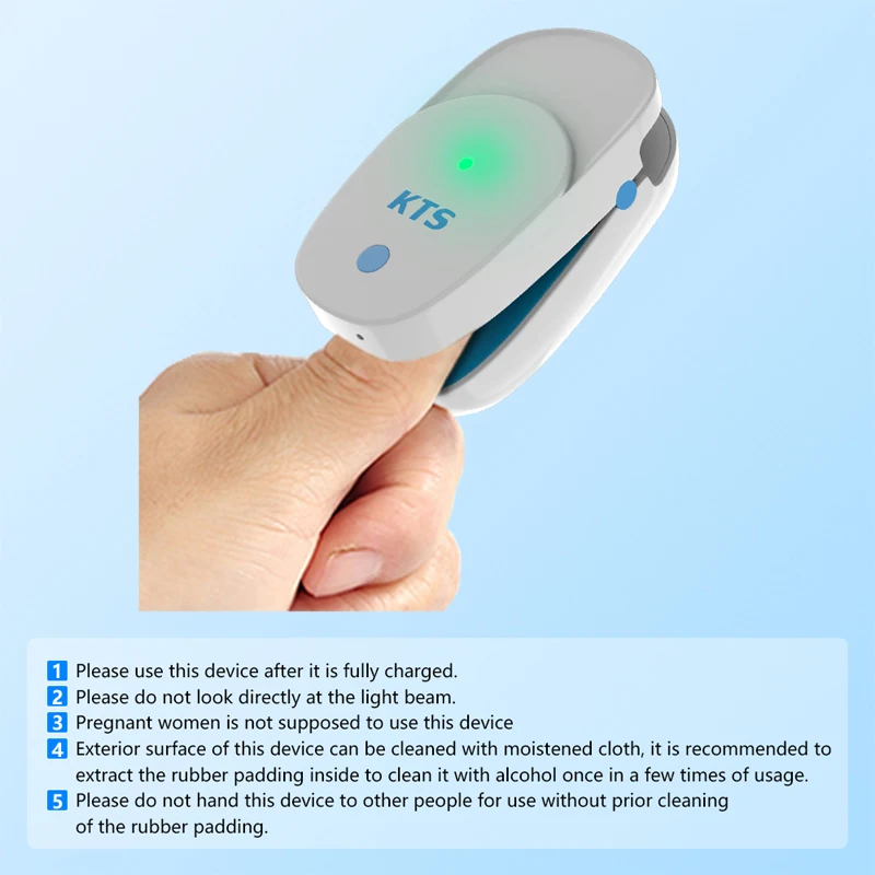 KTS Nail Fungus Laser Therapy Device 905nm 470nm Fungal Nail Treatment for Fingernails Toenails Onychomycosis Cure Machine