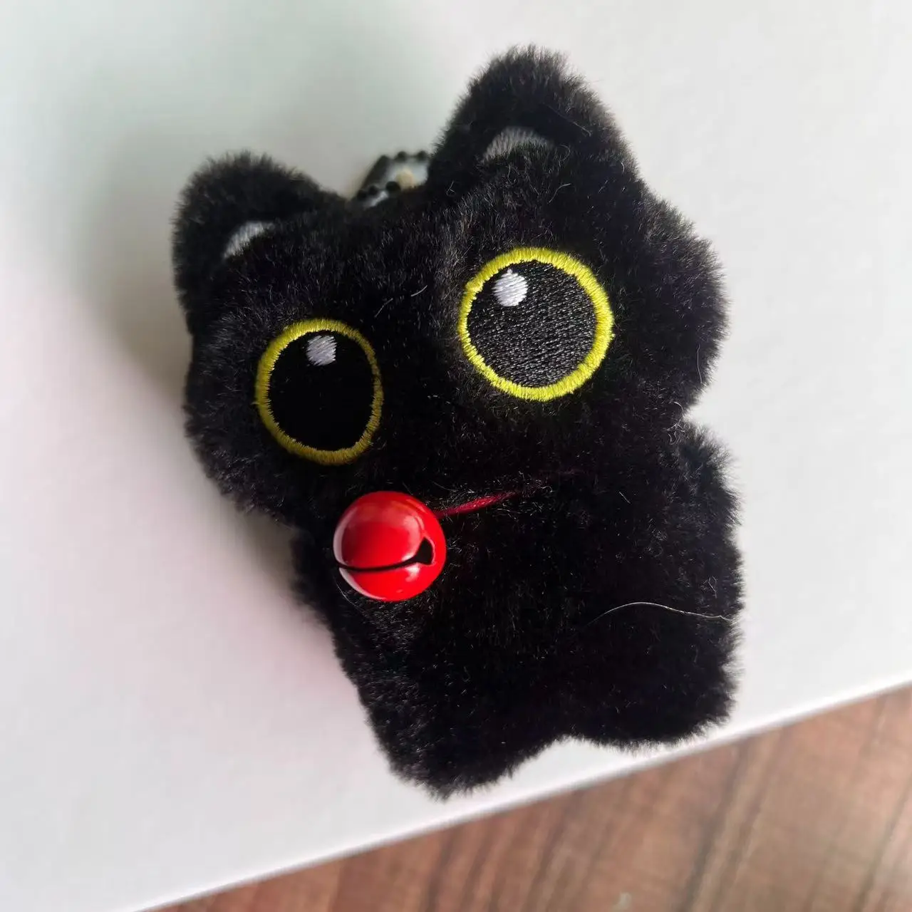 10cm Cute Black Cat Plush Toy Doll Small Pendant Cuddly Pillow Cushion For Boy Girl Birthday Gifts