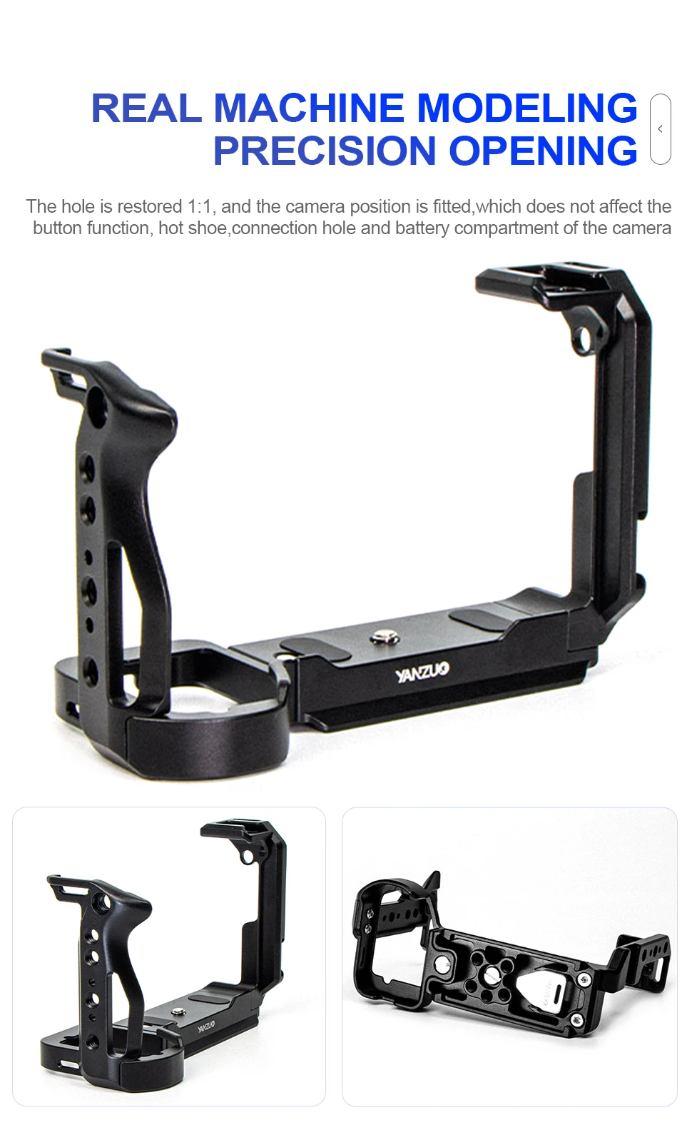 DSLR Camera Cage For Sony FX3/FX30 Camera Metal Rabbit Cage Micro-Single Cameras