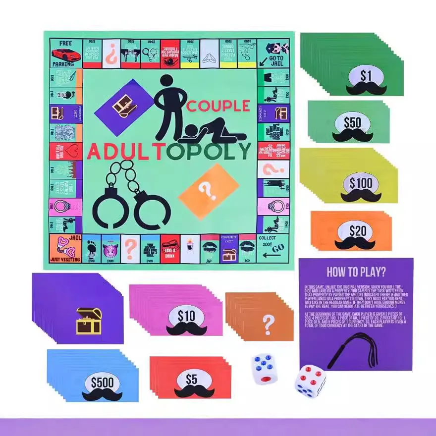 New Couple Chessboard Adult Couple Game Night Adult Dating Game Night Wealth 2