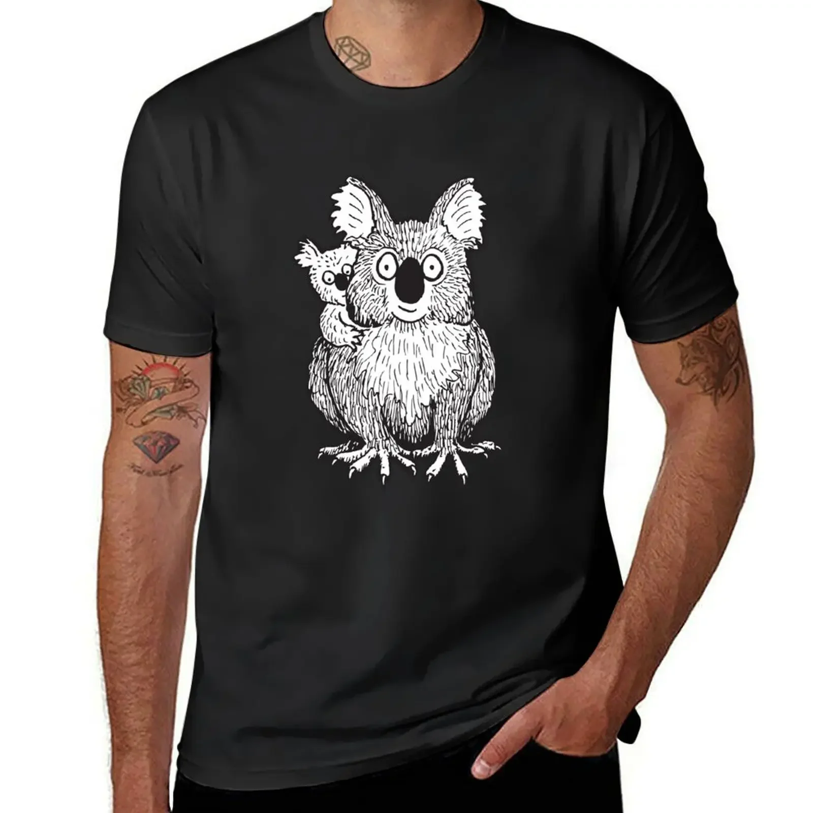 

Футболка Koala mama для мальчика, быстросохнущая, возвышенная Мужская футболка