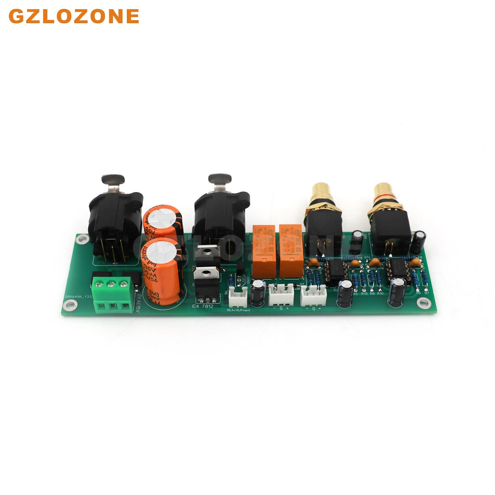 DIY Hifi Unbalanced To Balanced Audio Signal RCA To XLR Converter Kit (B6-13) 2