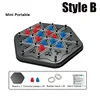 New Children's Desktop Puzzle Educational Interactive Game Rubber Band Multiplayer Battle Triangle Game Toys Christmas Gift 3