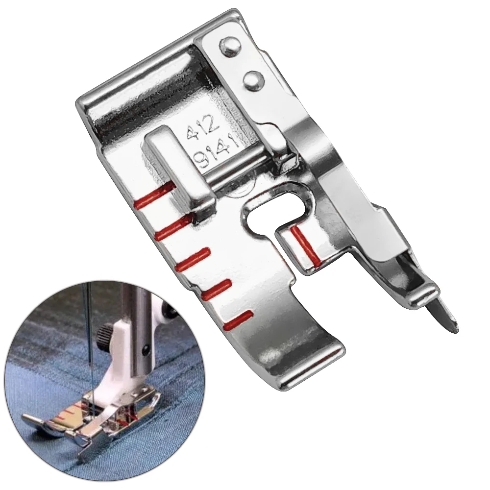 Piedino Per Cucire Bordi Da 1/4 "#4129141-45 Per Accessori Per Macchine Da Cucire Husqvarna Viking