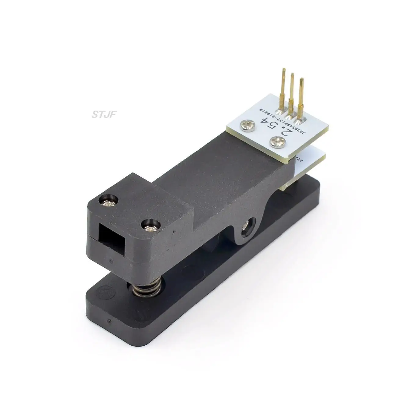 2,54mm Abstand Prüfstand Leiterplatte Clip Klemme Befestigung Sonde Pogo Pin Download-Programm brennen 3p 4p 5p 6p 7p 8p 9p 10p – Detail 3