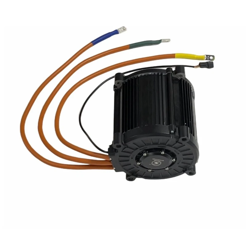QS180 90H 8000W 72V 110KPH Mid Drive Motor For Adult Electric Motorcycle with Fardriver ND72850/ND721200/ND721800 Controller