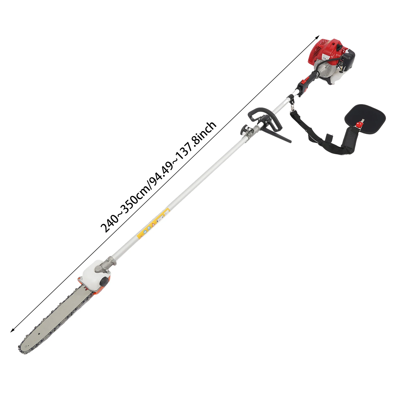 Scie d’Élagage Thermique 2-Temps 43CC, Perche 3,4 m pour Taille d’Arbres S59ac74d6e2eb438e9dfc0bcfdcfcf53a2