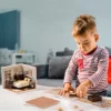 Robotime Rolife Building Block Kits 3D Puzzle Toy Super Store Sweet Dream Bedroom Plastic DIY Miniature House Kit 4