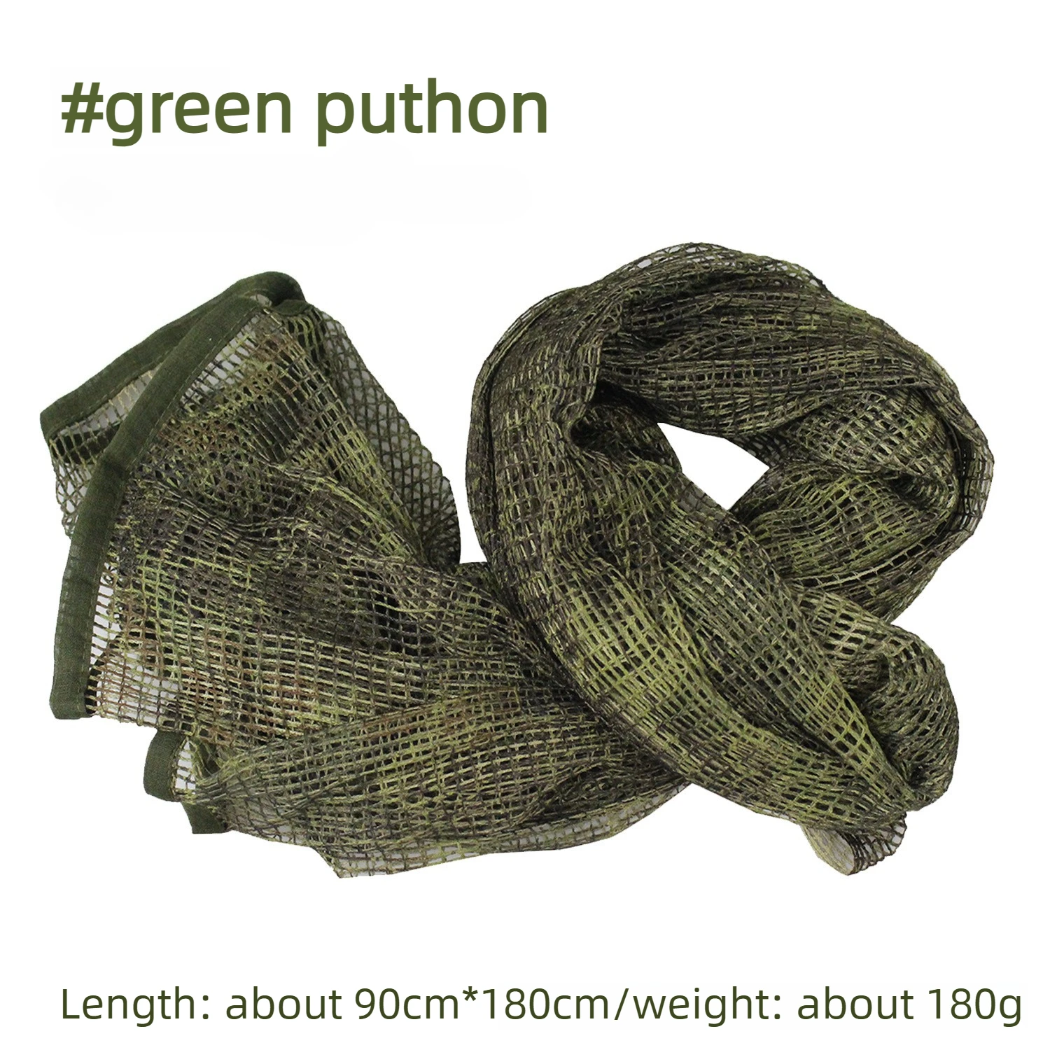 Camouflage Mesh Outdoor Scarf & Head Wrap