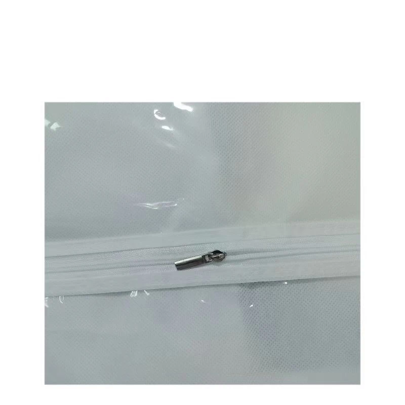71" Wedding Dress Garment Bag Gusseted Long Dress Bag for Bridal Gown With Accessory Pockets Extra Large Wedding Gown Dust Cover 6