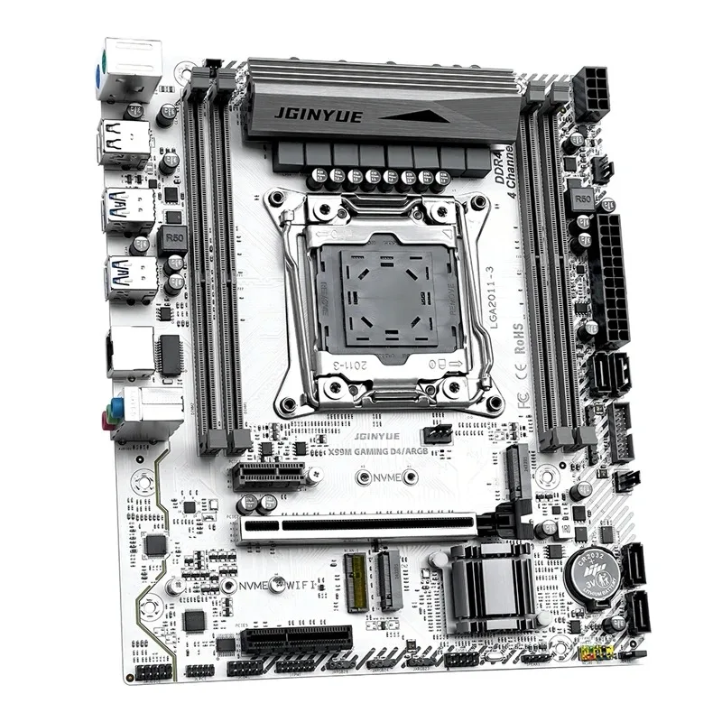 X99 GAMING D4 메인보드 LGA 2011-3 콤보 키트 Xeon E5 2683 V4 CPU 2*32GB=64GB DDR4 2133MHZ RAM 메모리 placa mae x99 세트 키트