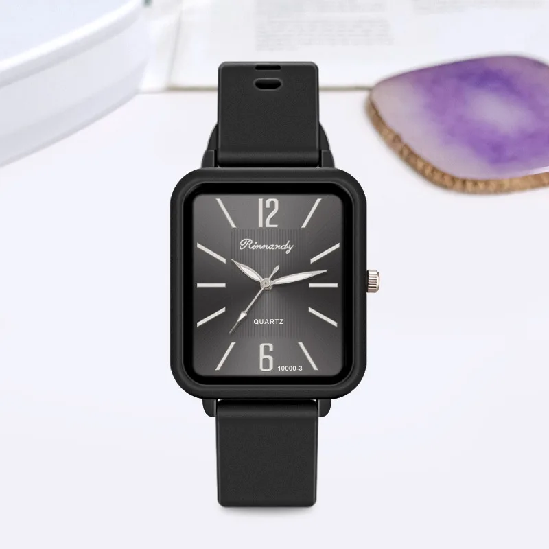 Women's Watch Silicone Strap Wristwatch Women Quartz Watches Clock Ladies Watch Gift Reloj Mujer Montre Femme 2