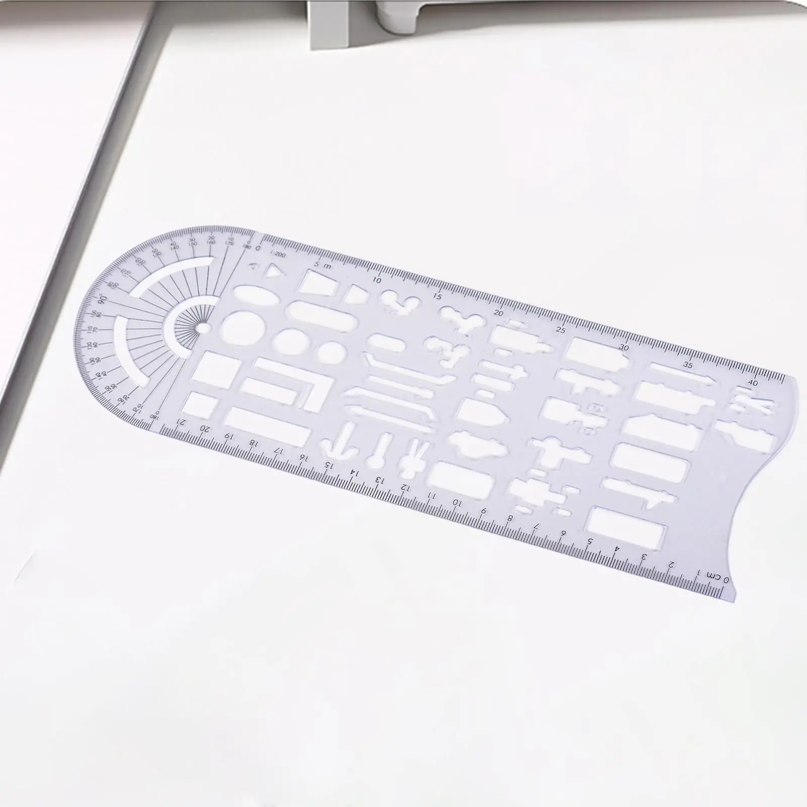 Drawing Ruler Traffic Accident Symbols Drawing Template Measuring Tool