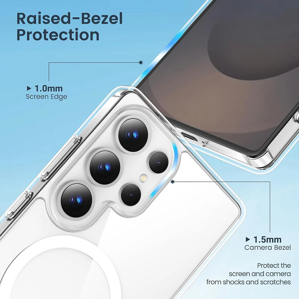 حافظة هجينة للشحن اللاسلكي Magsafe مغناطيسية لهاتف...