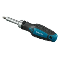 Makita D-58833 tournevis magnétique à cliquet embout remplaçable positif négatif antidérapant multifonctionnel facile à transporter outils à main 5
