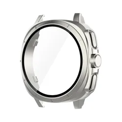 Ultra Glass Case Shell with Screen Protector for Watch 7 44mm (Starlight)