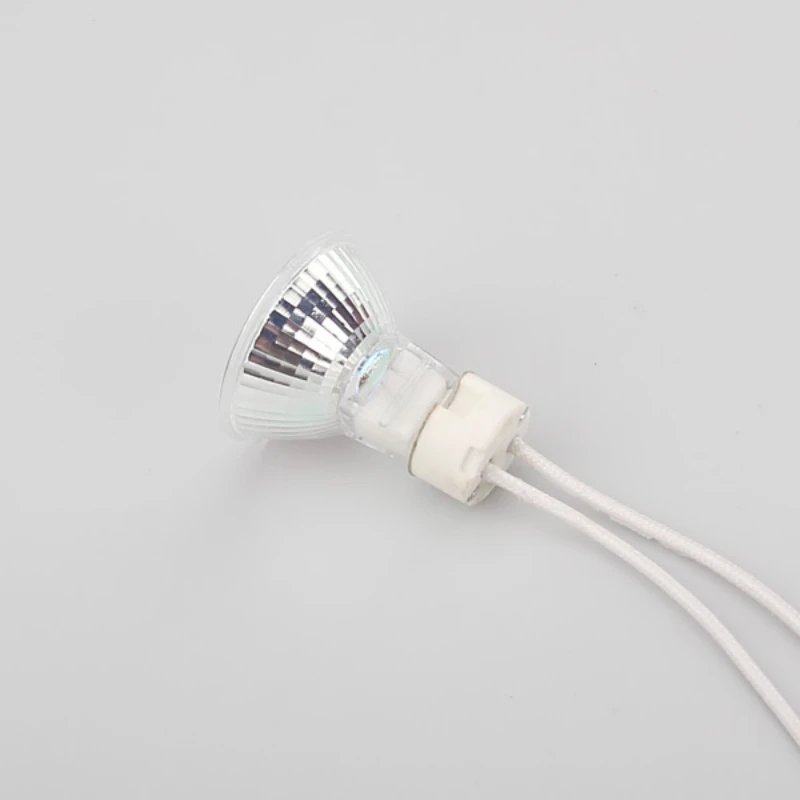 

MR16 MR11 G4 G6.35 Socket LED halogen Lamp Holder Base Ceramic Wire 15CM Connector 10pcs/lot