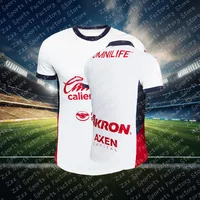 Liga MX 24/25 Chivas de Guadalajara Home/Away Training Jersey Summer T Shirt Football Sportswear Soccer Oversized Tops 2