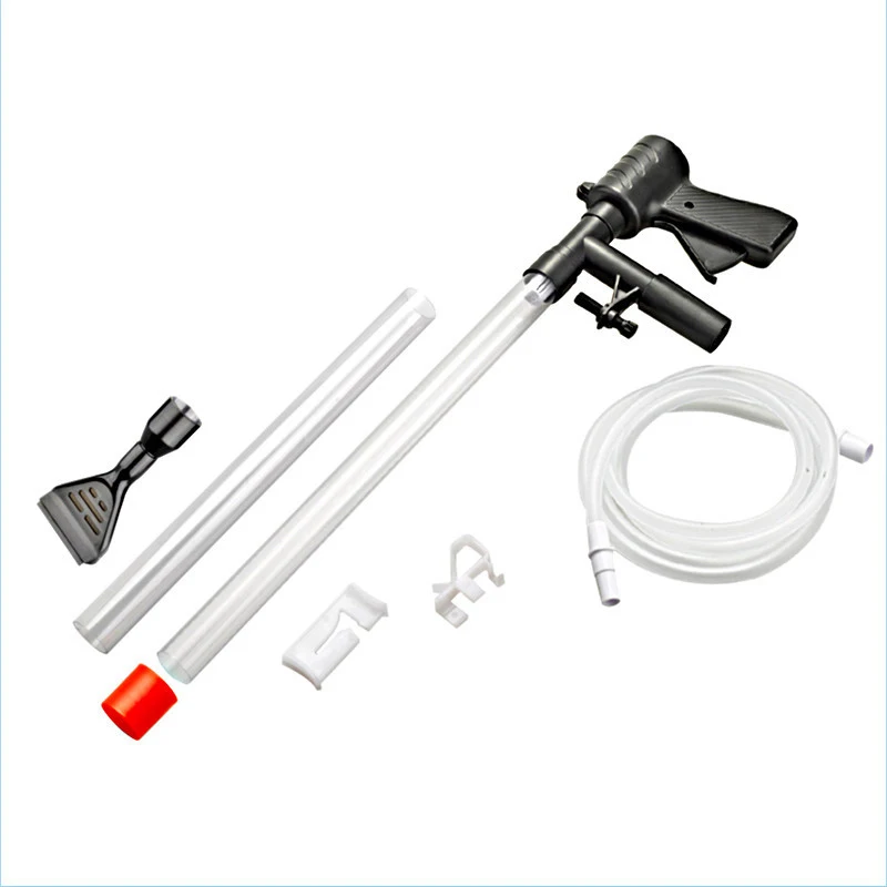 Aquarium water change pump cleaning tool siphon filter