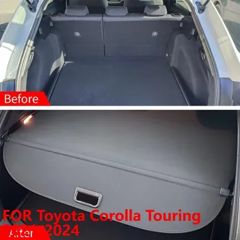 Per Toyota Corolla Touring 2021-2024 Organizzatore per bagagliaio pieghevole con copertura privacy Accessorio interno auto