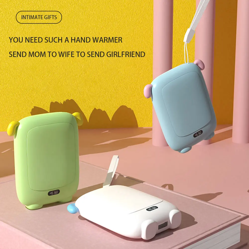 HandWarmer2in1PortablePowerBankUSBRechargeableElectricHand
