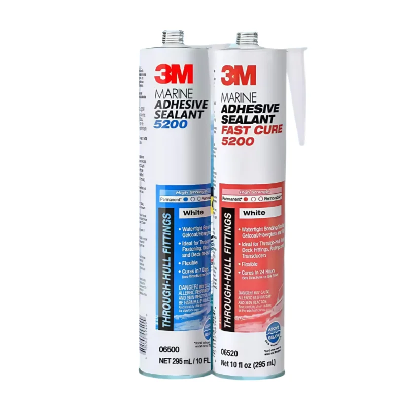 Original 3M 5200 Marine Adhesive Sealant White Polyurethane Waterproof Sealant for Boats and RVs 88ML/295ML