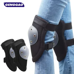 1Pair Comfortable Knee Pads,Knee Pads for Men Floor Work,Adjustable Knee Pads Work,Knee Pads for Flooring,Gardening,Constructing