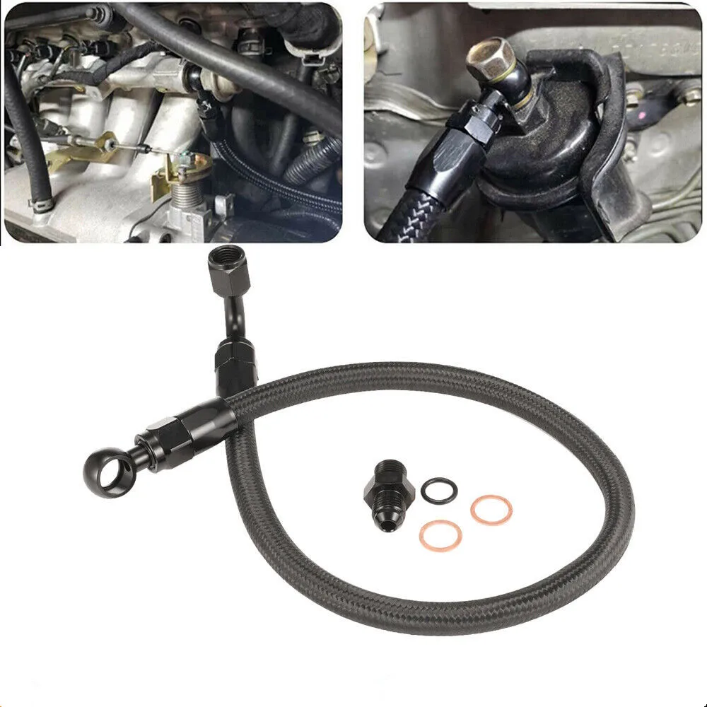 NewBraided6ANFuelLineForHondaAcuraBDSeriesD15D16B16BB16A