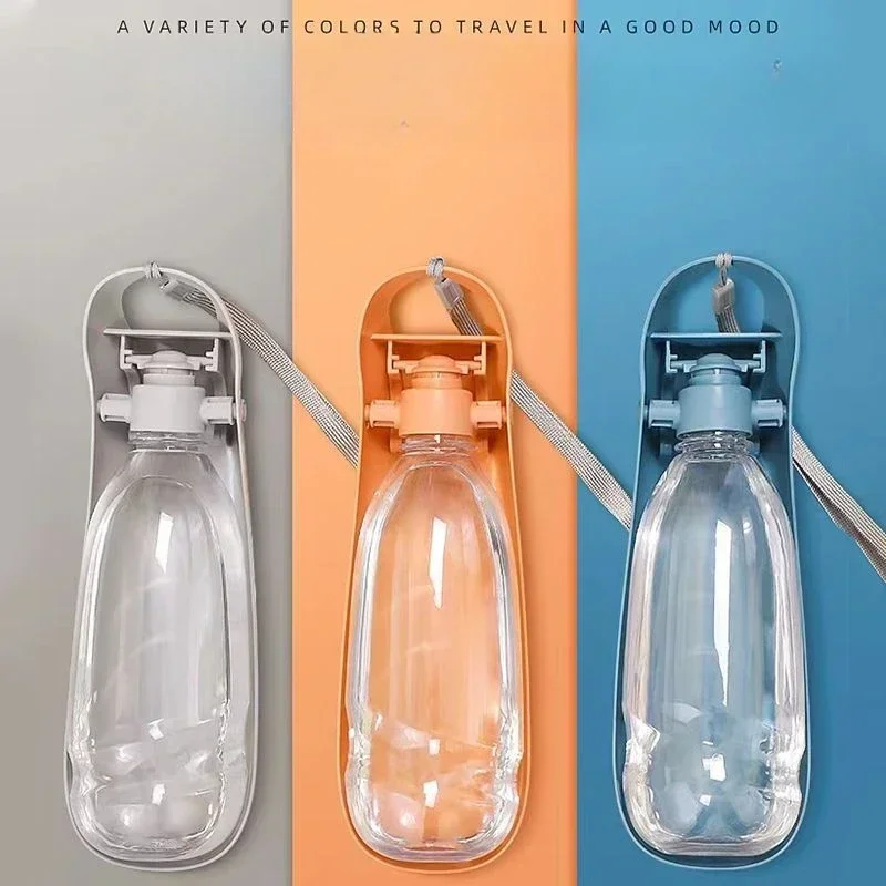 Portable Dog Water Bottle For Small Large Dogs Foldable Lightweight Drinking Bowl Outdoor Travel Walking Running Puppy Supplies 1