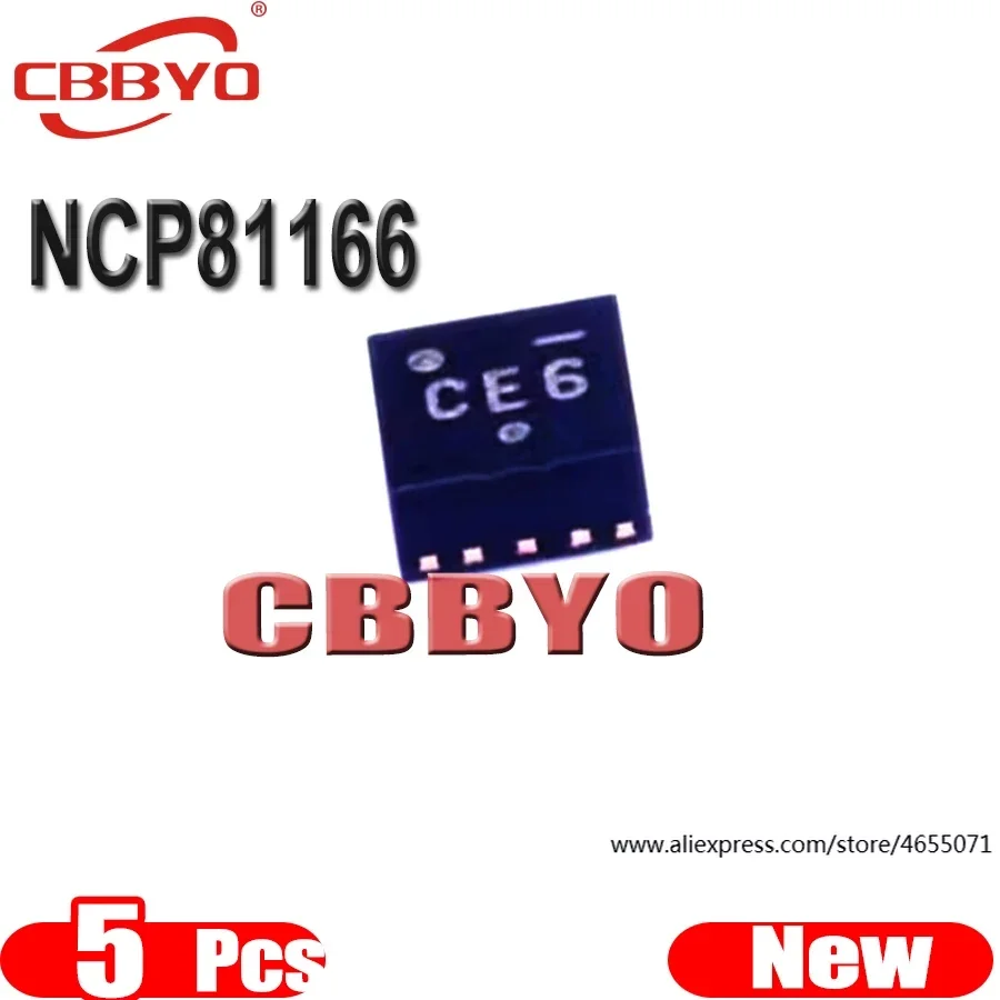 

(5piece)100% New NCP81166 NCP81166MNTBG CEF CEC CE.. QFN-8 Chipset