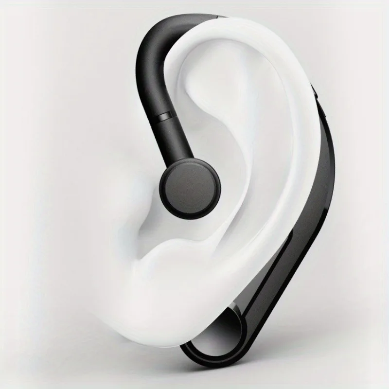 New Wireless Bluetooth Headset Hanging Ear Business Bluetooth Headset Sports Running in-ear Bluetooth Headset Thin Comfortable