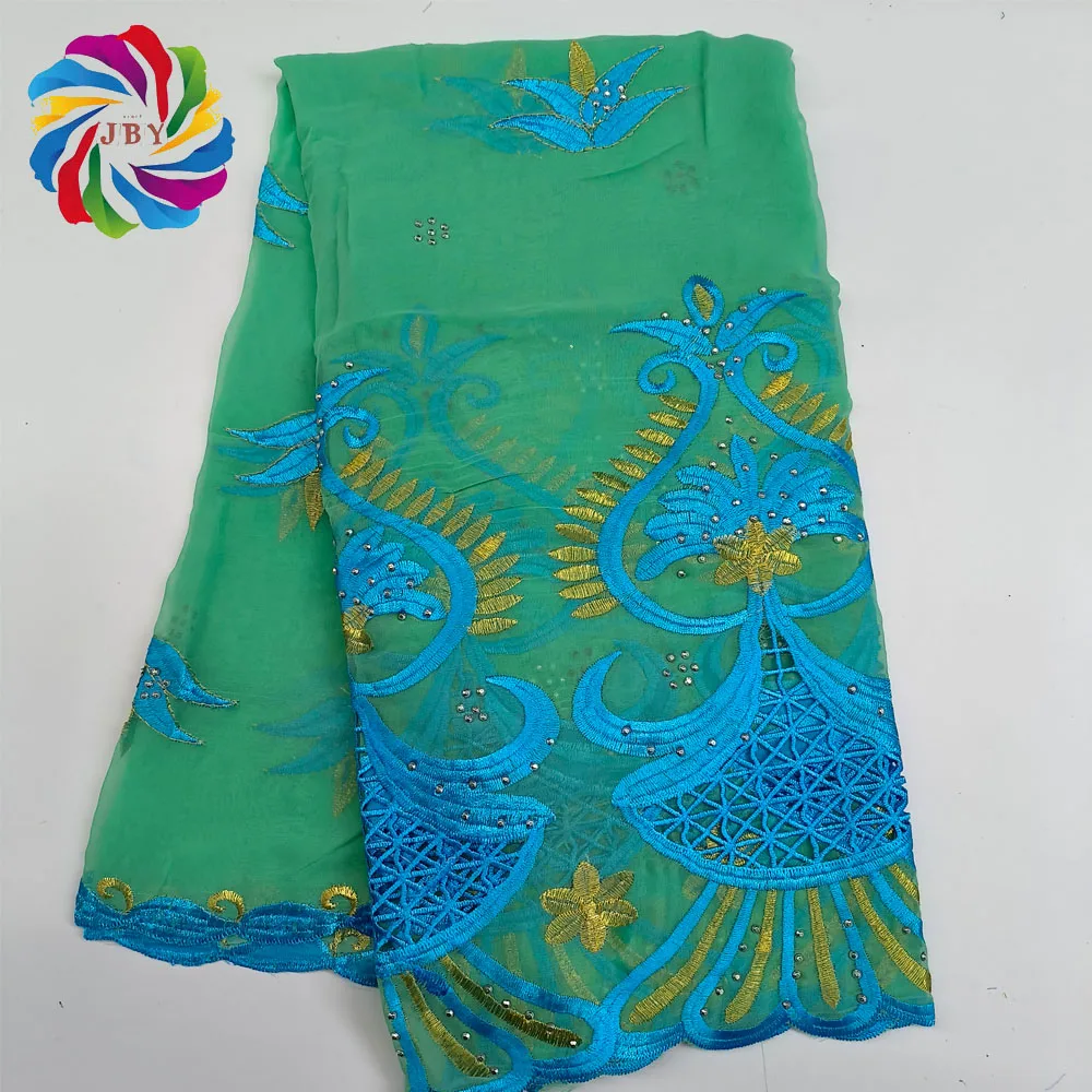 New Style African Muslim Headite Chiffon Embroidered Scarf 220*110cm Dubai Headscarf Shawl Islamic Ramadan Hijab Prayer Scraf