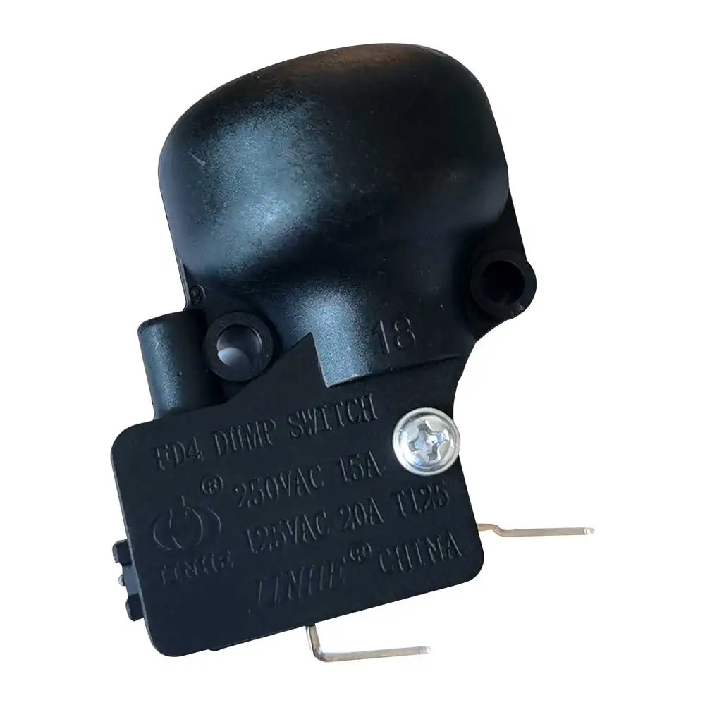 BEHAIVAN 125/250V AC Electric Fan Heater Parts Micro Anti Tilt Swith Dump-Switchs Safety Anti-Tip with 2 Terminals Accessory