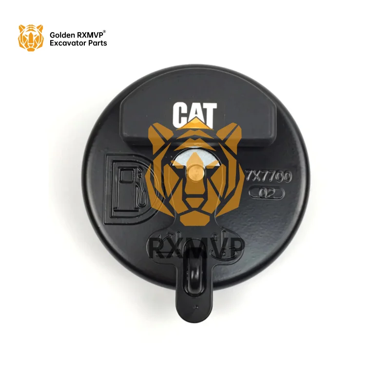 Excavator anti-theft diesel fuel tank cover For Caterpillar cat 320D 325C 329D 336 345 padlock excavator accessories