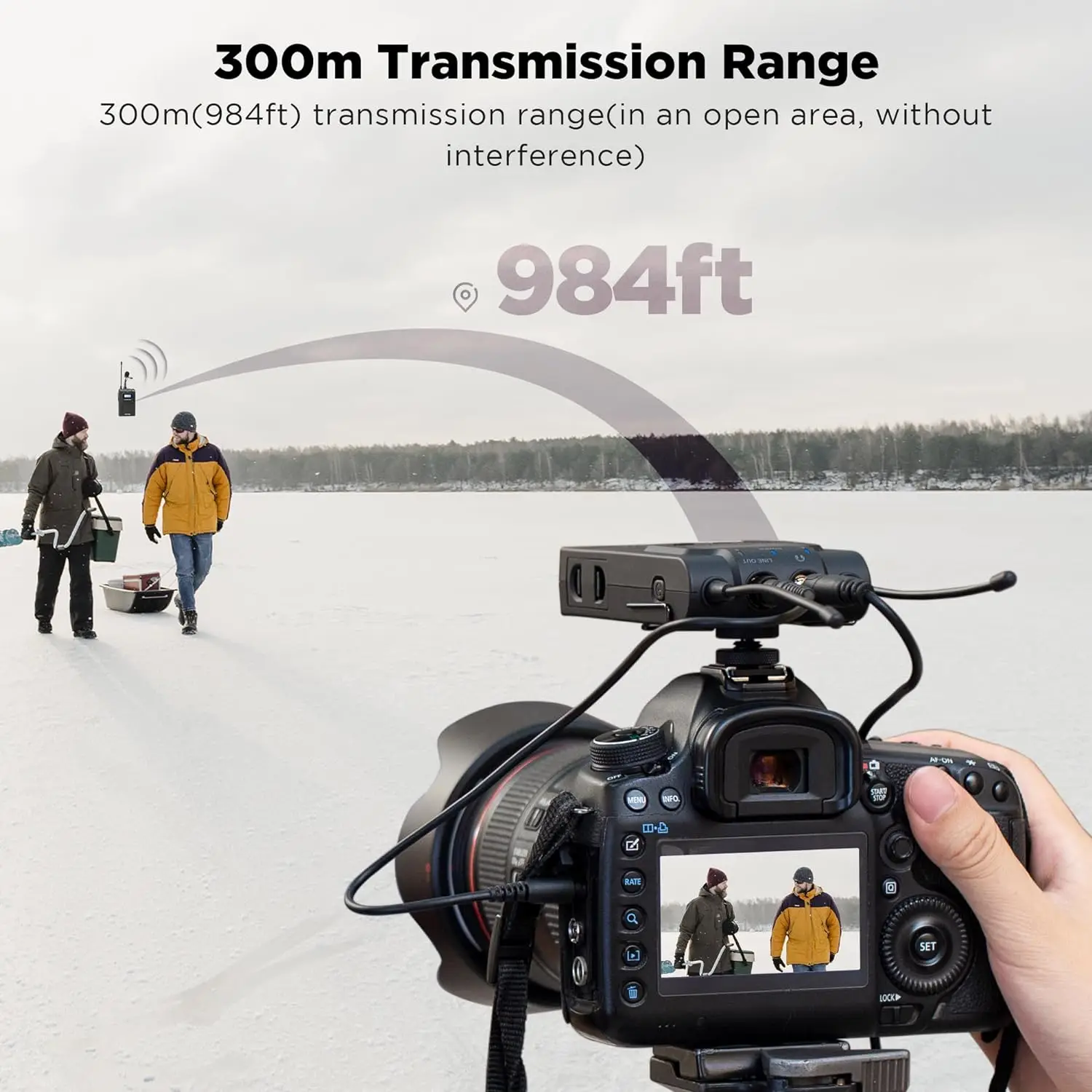 BOYA BY-WM8 프로 UHF 무선 라발리에 라펠 마이크, 아이폰 안드로이드 DSLR 카메라, PC 컴퓨터 인터뷰, 유튜브 스트리밍