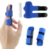 1Pcs Pain Relief Aluminium Finger Splint Fracture Protection Brace Corrector Support With Fixed Tape Bandage