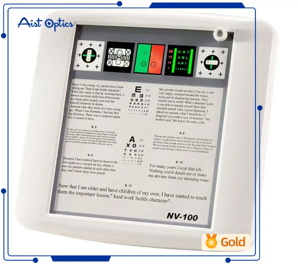 NearVisionTesterNv100LedMultiFunctionVisualAcuityCharts