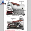 110/220V Mini Electric Belt Sander DIY Polishing Grinding Machine Multifunctional Grinder Cutter Edges Sharpener 10PCS Belt 3