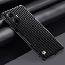 Silicone Bumper Phone Case Back Cover - Durable Protection Capa s for Turbo 4 Pro 5G (Carbon Black)