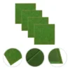 4 Pcs Garden Mini House Decoration Lifelike Grass Fairy Artificial Outdoor Plants Decorations Miniature Ornament 2