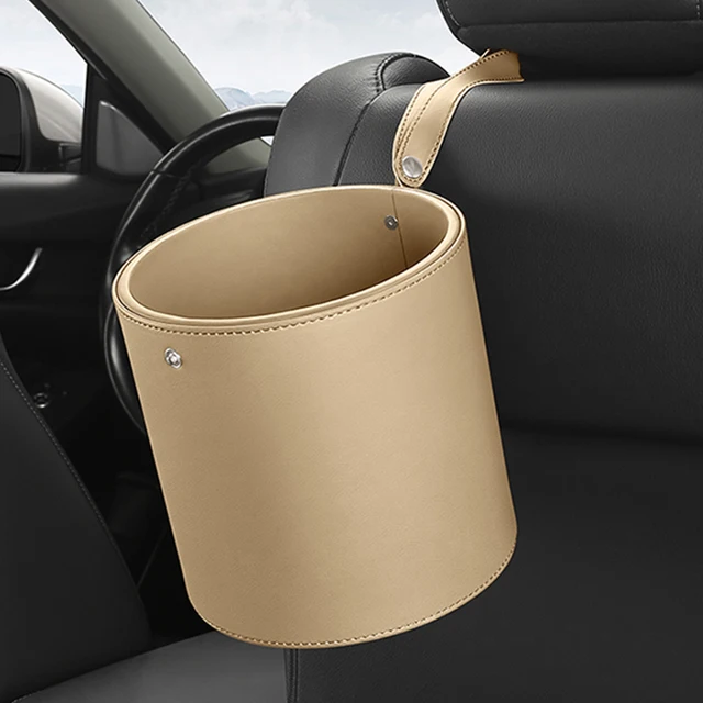 현대 차량용 쓰레기통과 수납 가방의 완벽한 조화