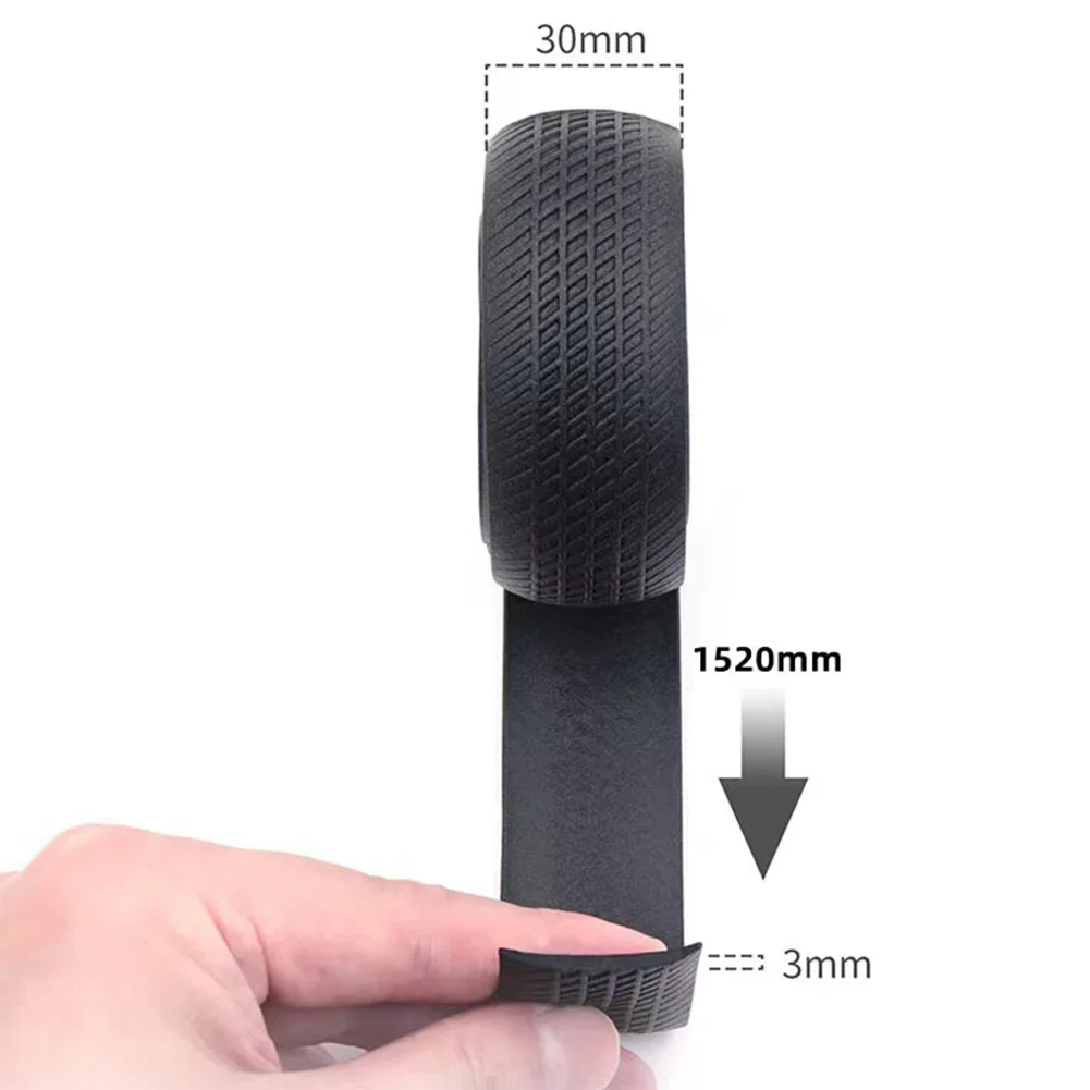 Bicycle Handlebar Silicone Straps Curved Non-Slip Winding Protective Cover Shock-absorbing Bicycle Replacement Equipment bicycle handlebar strap bike accessory bike silicone strap