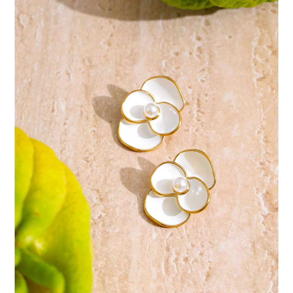 Yhpup Earrings Stainless Steel Daily Use