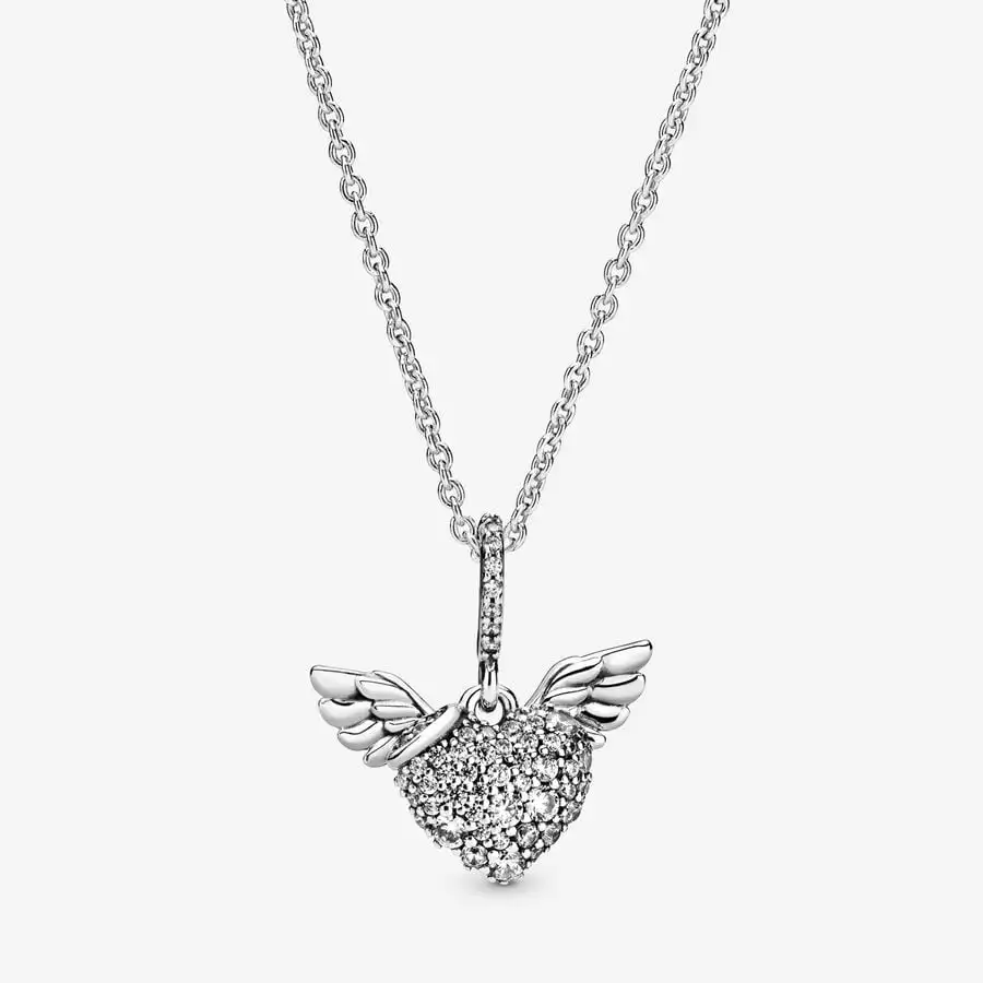 Irregular Star Heart Pendant Necklace