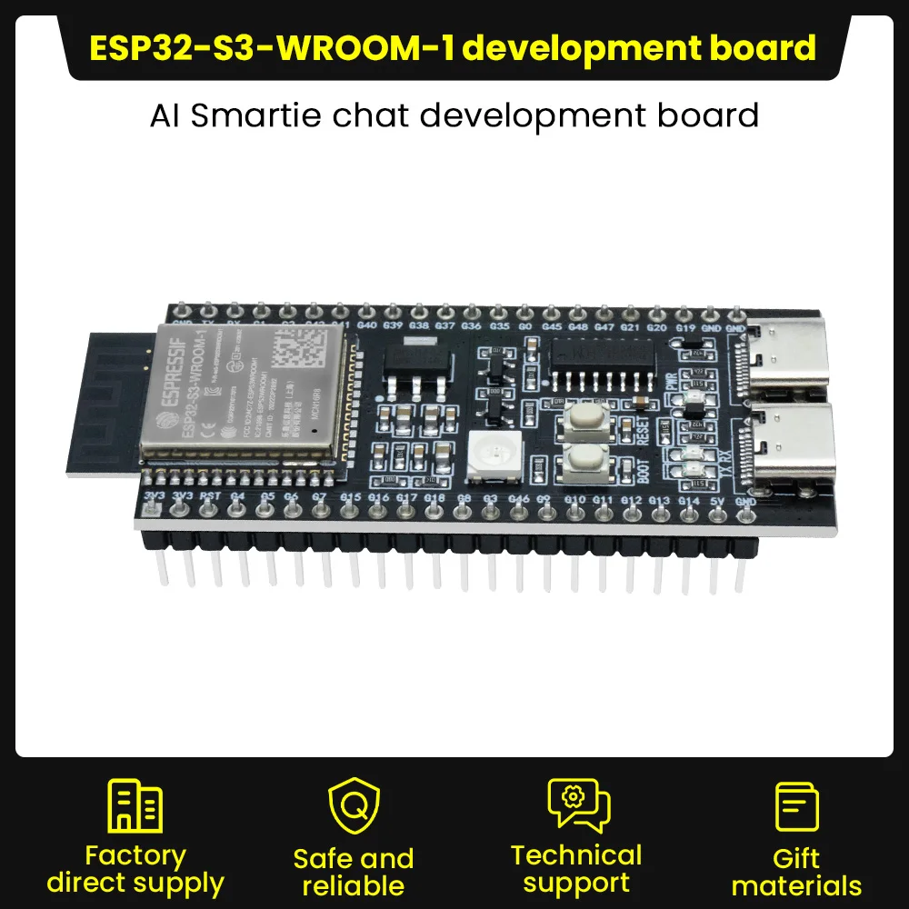 บอร์ดพัฒนา ESP32-S3 44 Pin Wi-Fi Bluetooth สำหรับ Arduino