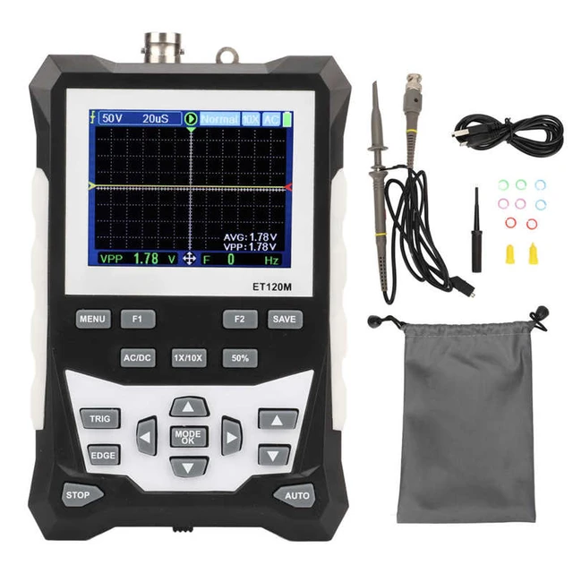 Oscilloscope Numérique Portatif De Haute Précision À Écran Couleur