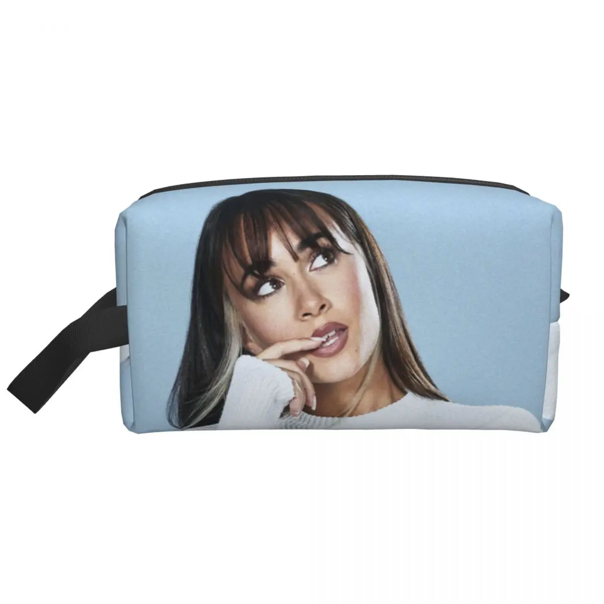 Cute Beauty Aitana Travel Toiletry Bag Women Spanish Singer Cosmetic Makeup Organizer Beauty Storage Dopp Kit