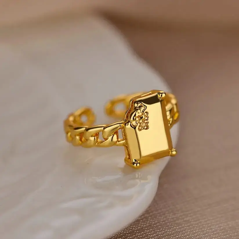 Irregular Geometric Square Jewelry For Women