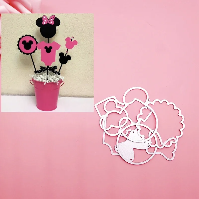 

Cute bow Dies DIY Craft Metal Cutting Die Scrapbook Embossed Paper Card Album Craft Template Stencil Dies