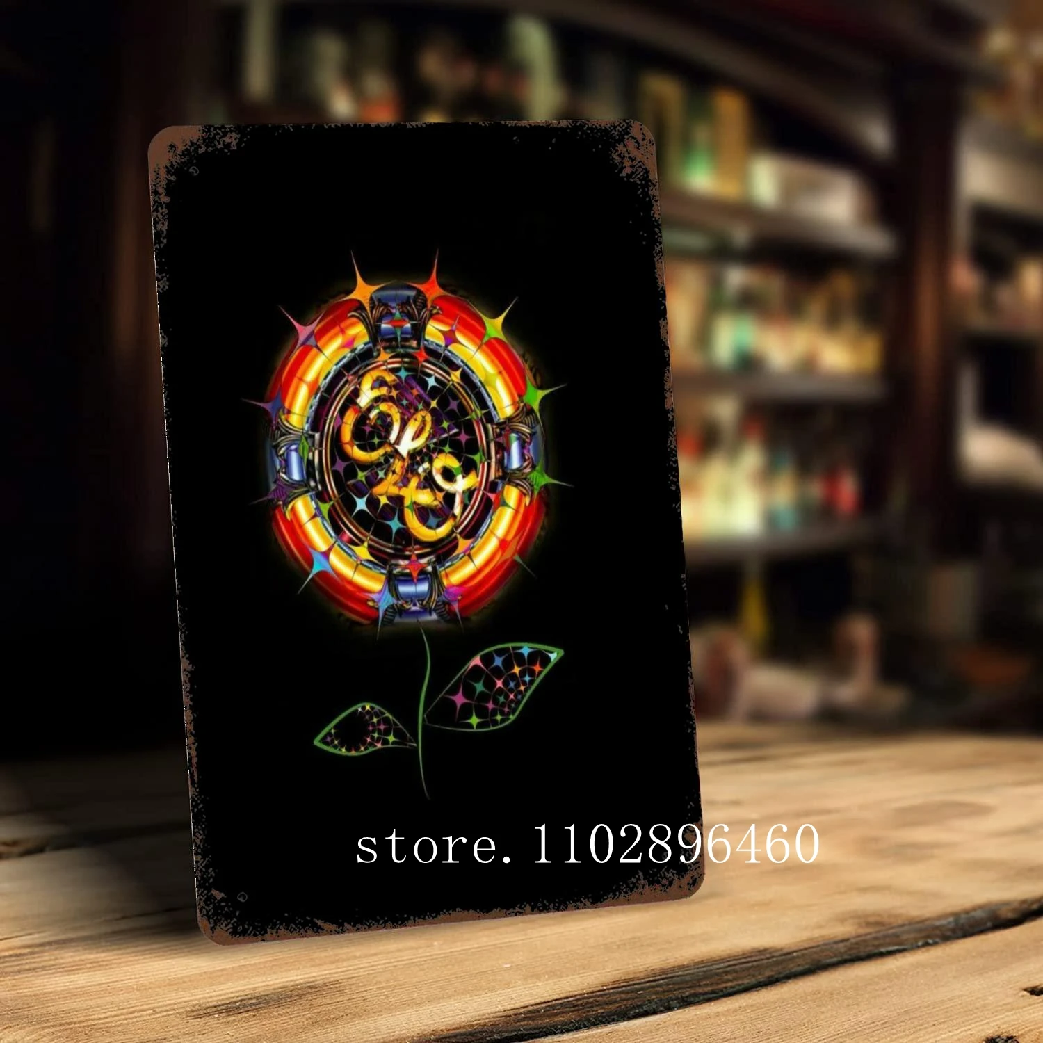 Description Picture 6 of itemElectric Light Orchestra Plaques &Signs wall decor Vintage Tin Signs Captain Metal Poster Decor for Bar Pub Club Wall Decoration